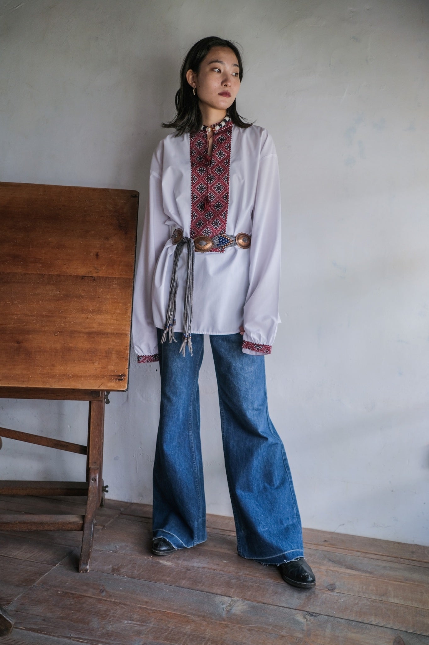 2000's Ukrainian Folk Shirt / Ukrainian Folk Shirt 