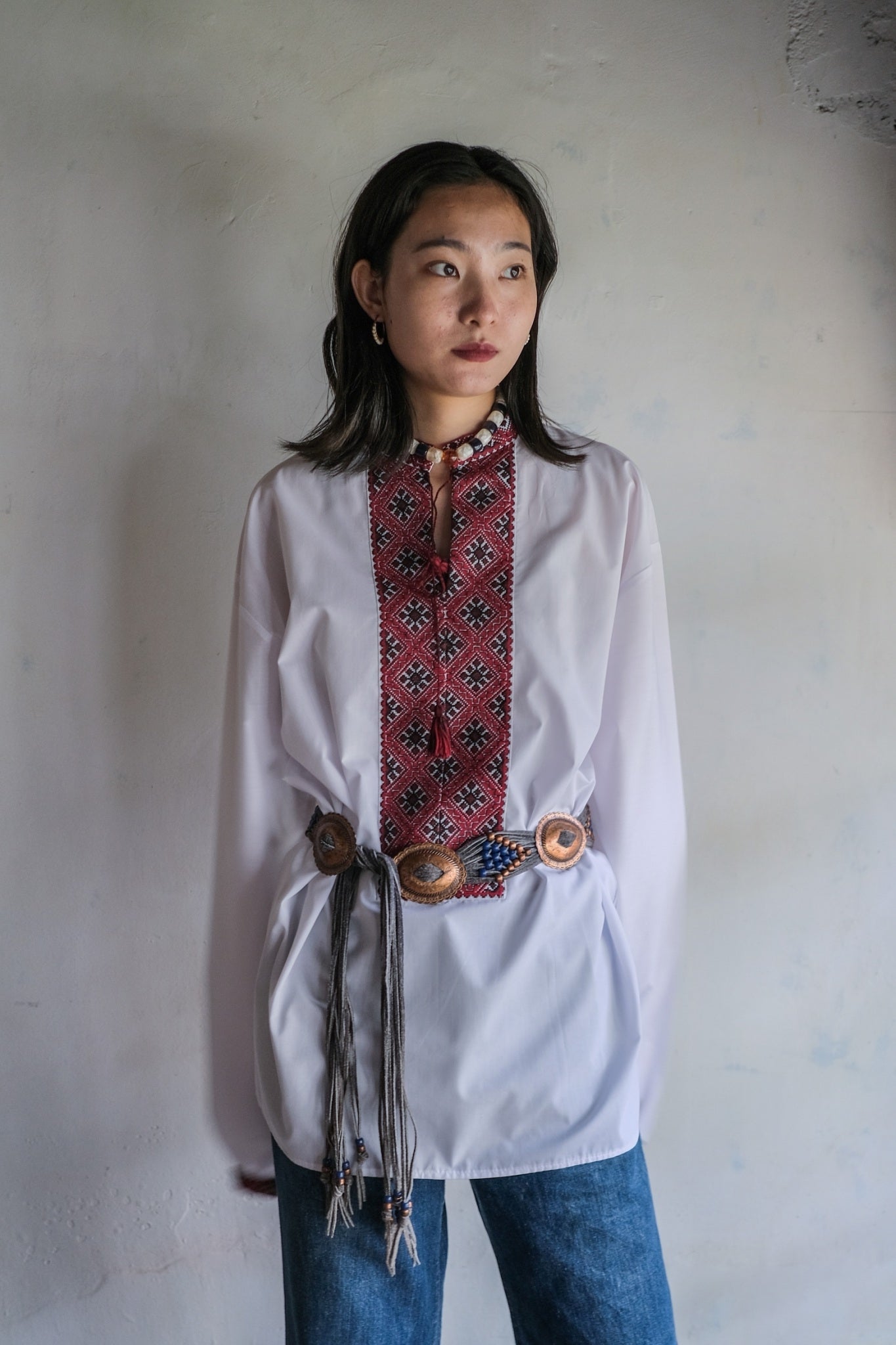 2000's Ukrainian Folk Shirt / Ukrainian Folk Shirt 