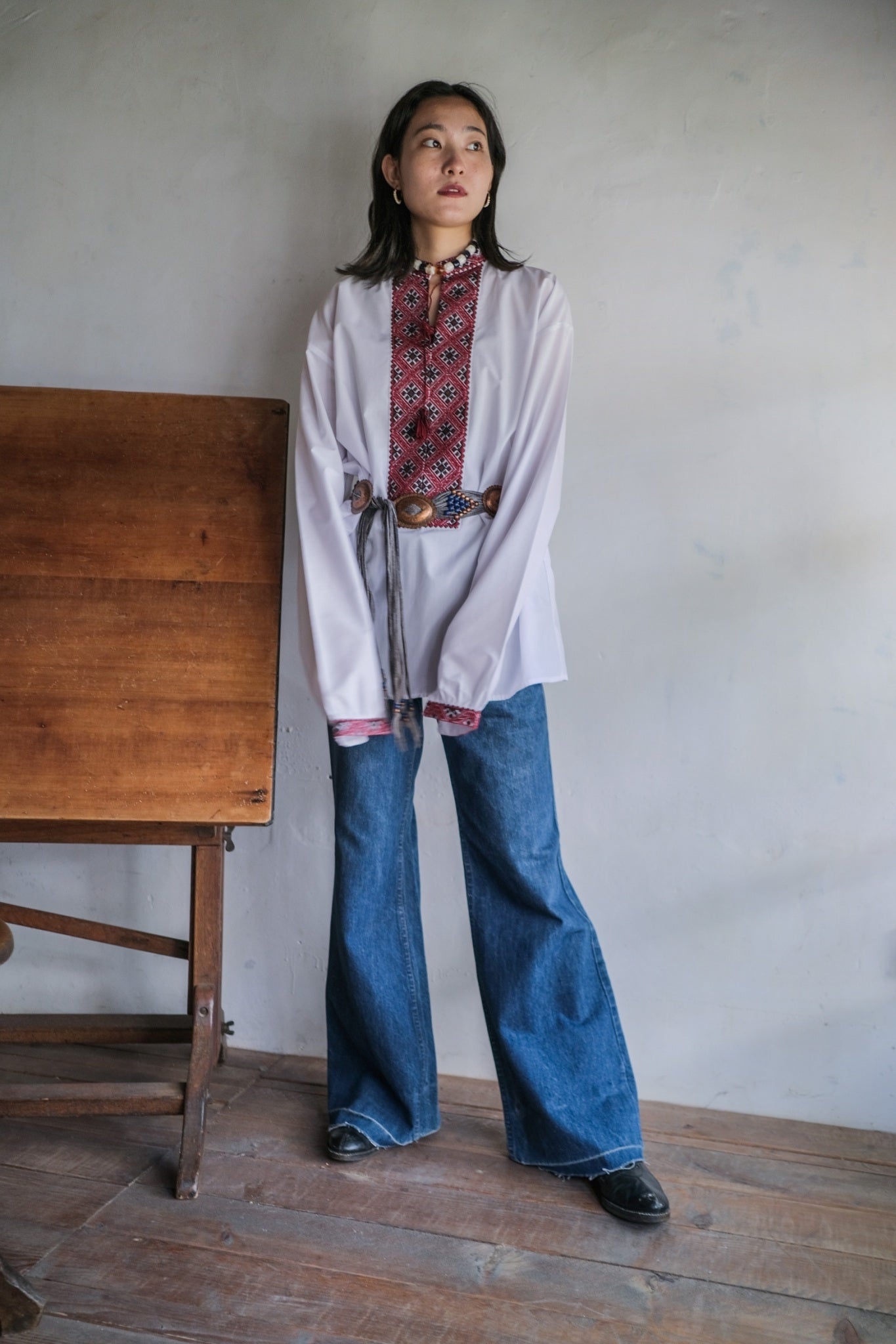 2000's Ukrainian Folk Shirt / Ukrainian Folk Shirt 