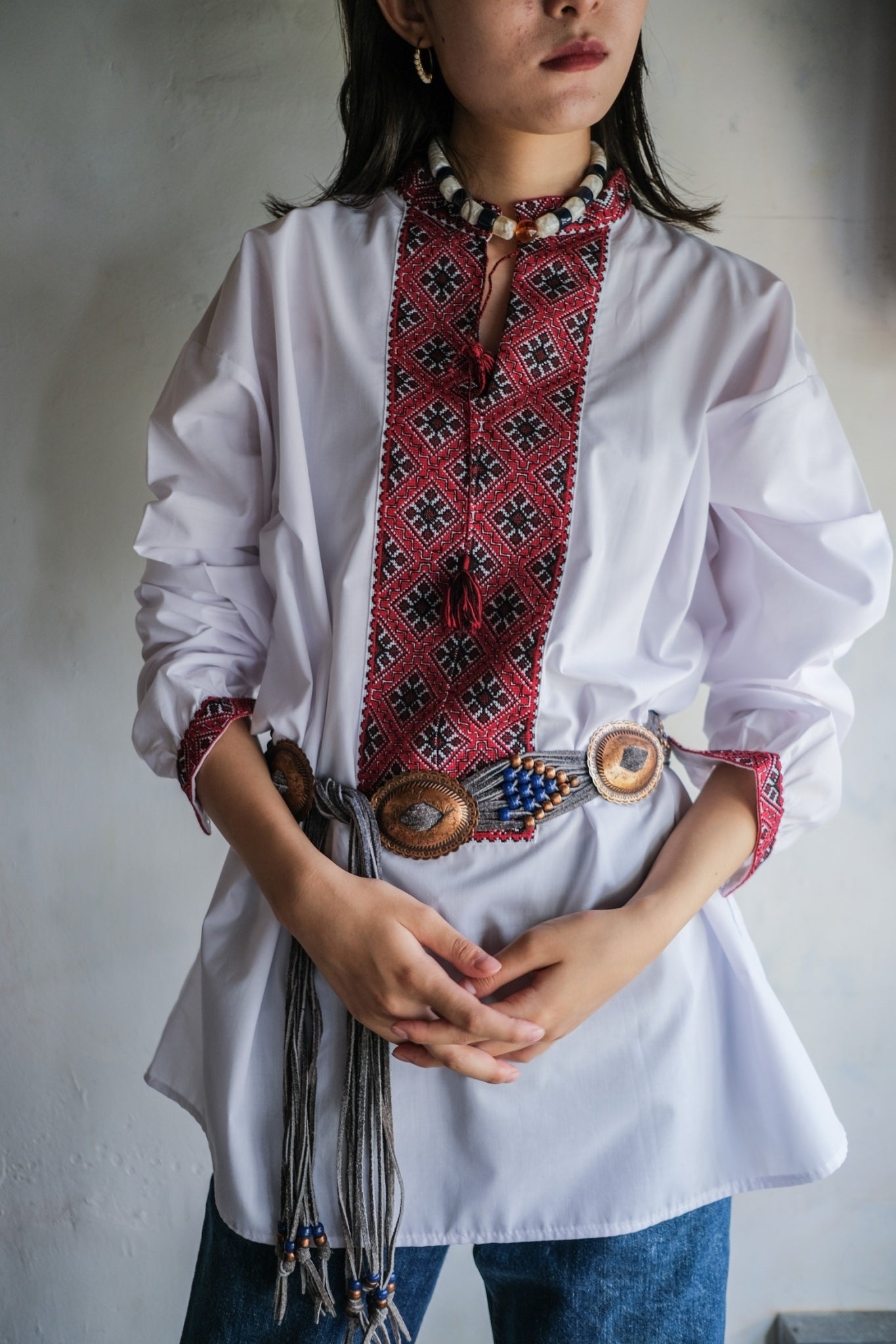 2000's Ukrainian Folk Shirt / Ukrainian Folk Shirt 