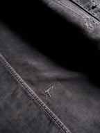 1950's French Black Moleskin Work Jacket / 法國黑色工作外套