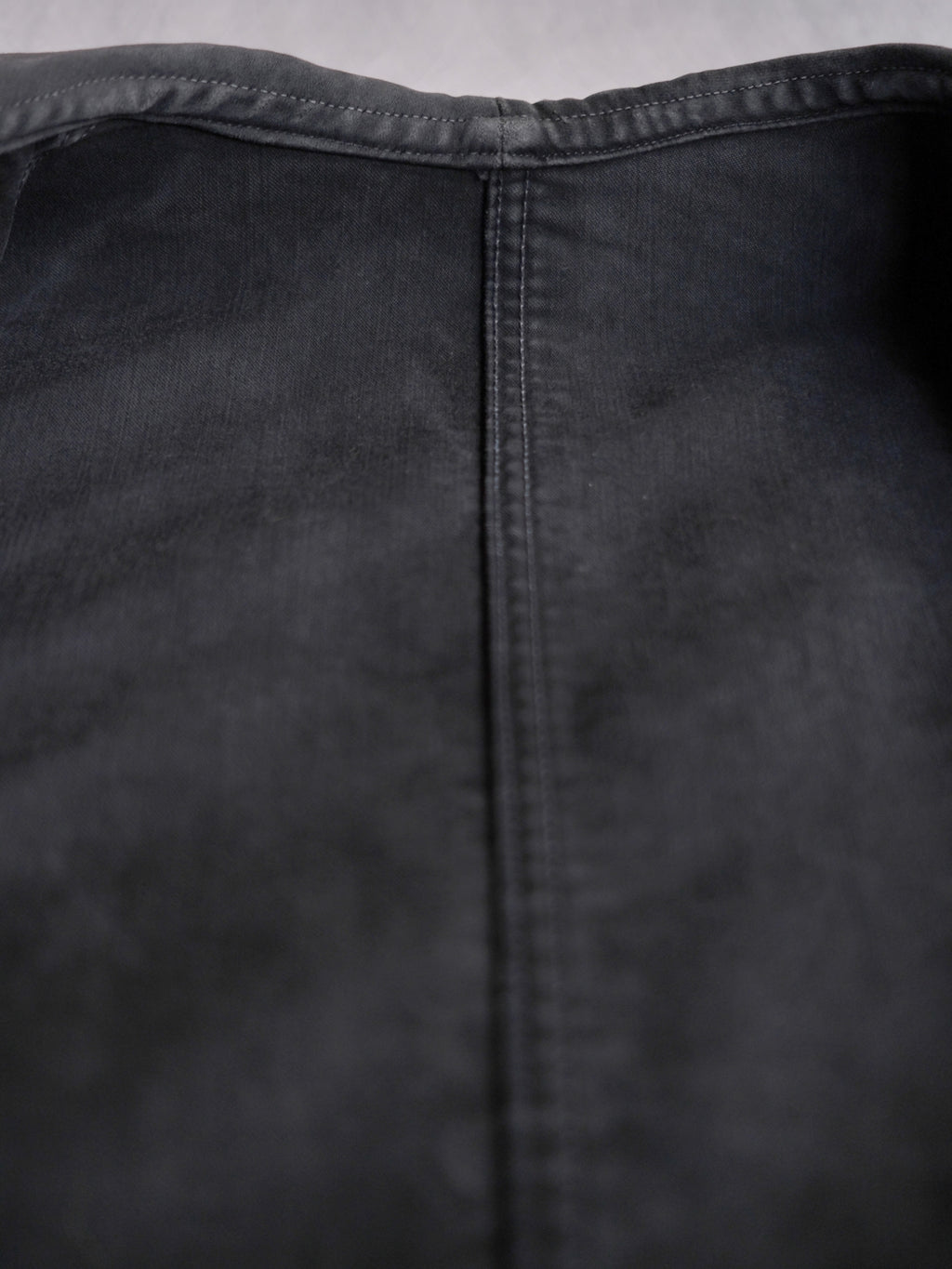 1940's "Le Mont St Michel" French Black Moleskin Work Jacket / 法國工作外套