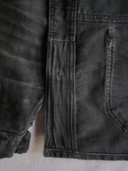 1940’s "Le Rustic" French Black Moleskin Work Jacket / 法國黑色工作外套