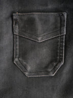1940’s "Le Rustic" French Black Moleskin Work Jacket / 法國黑色工作外套