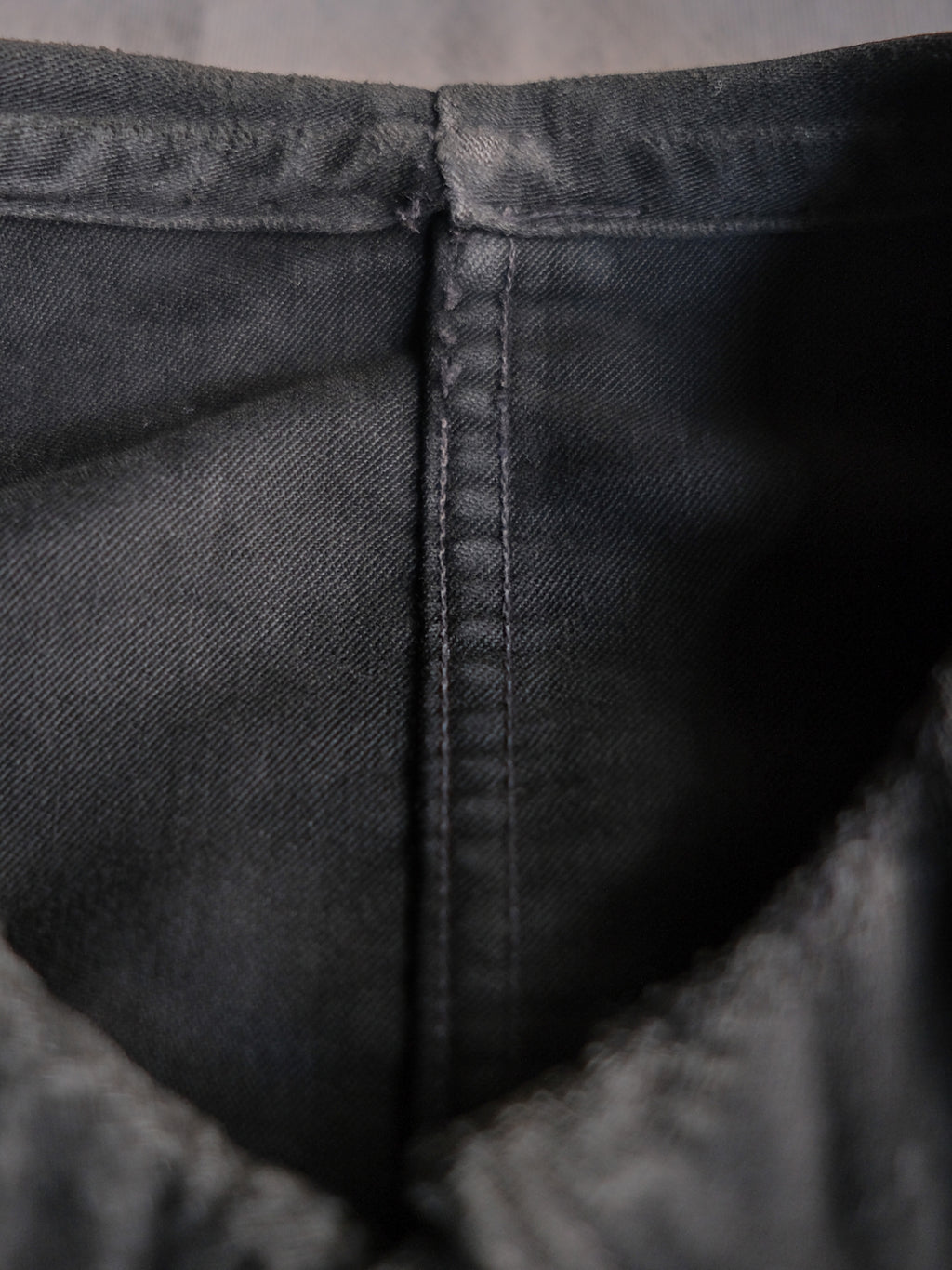 1940’s French Black Moleskin Work Jacket / 法國黑色工作外套
