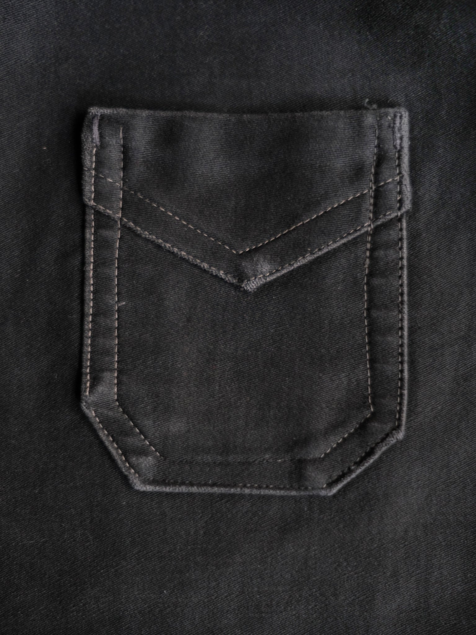1940’s French Black Moleskin Work Jacket / 法國黑色工作外套