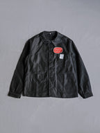 1950’s "Adolphe Lafont" Black Moleskin Work Jacket Deadstock / 法國黑色工作外套
