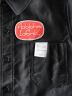 1950’s "Adolphe Lafont" Black Moleskin Work Jacket Deadstock / 法國黑色工作外套