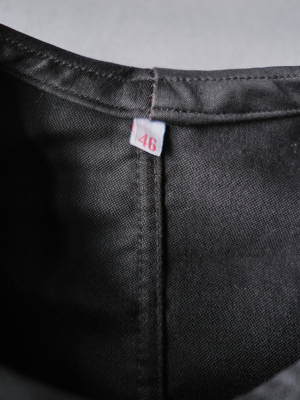 1950’s "Adolphe Lafont" Black Moleskin Work Jacket Deadstock / 法國黑色工作外套