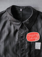 1950’s "Adolphe Lafont" Black Moleskin Work Jacket Deadstock / 法國黑色工作外套