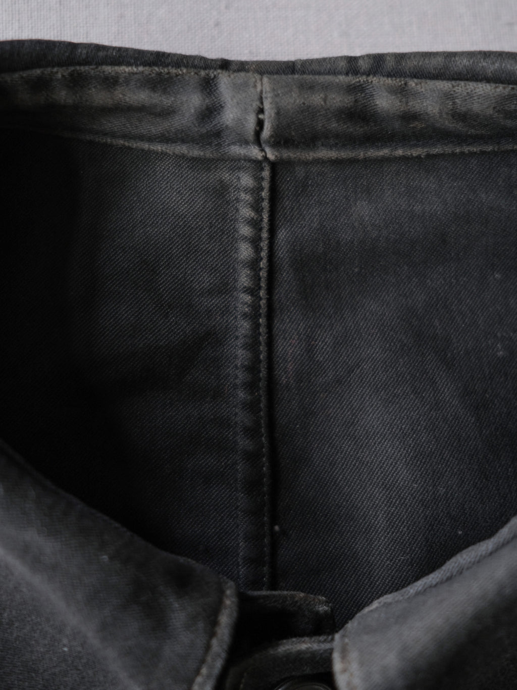 1940’s "PERRERO" French Black Moleskin Work Jacket / 法國黑色工作外套