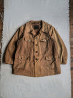 1940's "IMPERMÈABLES" French Canvas Hunting Jacket / 法國 帆布狩獵外套