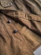 1940's "IMPERMÈABLES" French Canvas Hunting Jacket / 法國 帆布狩獵外套