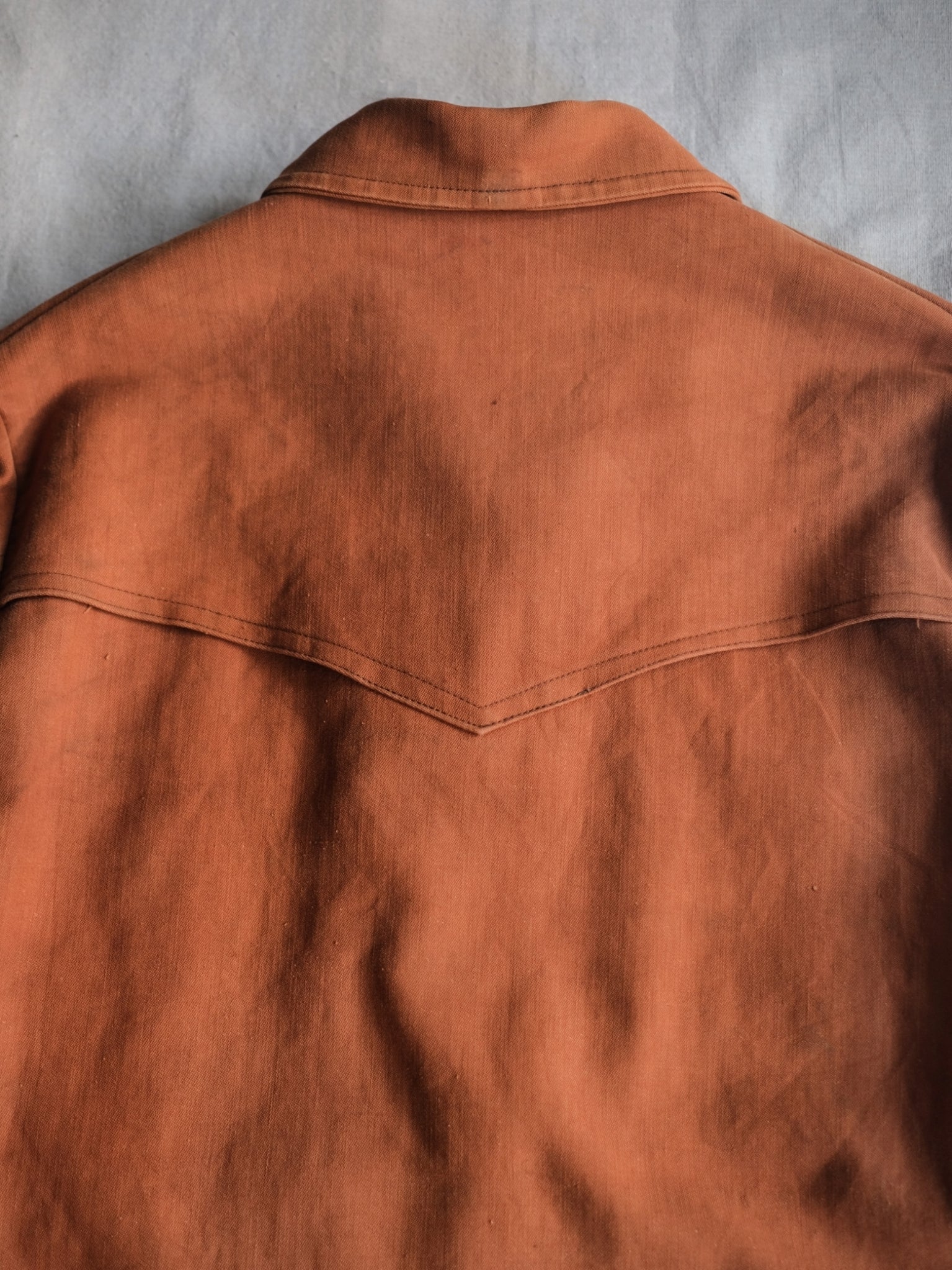 1930's French Brick Red Moleskin Hunting Jacket / 法國磚紅狩獵外套