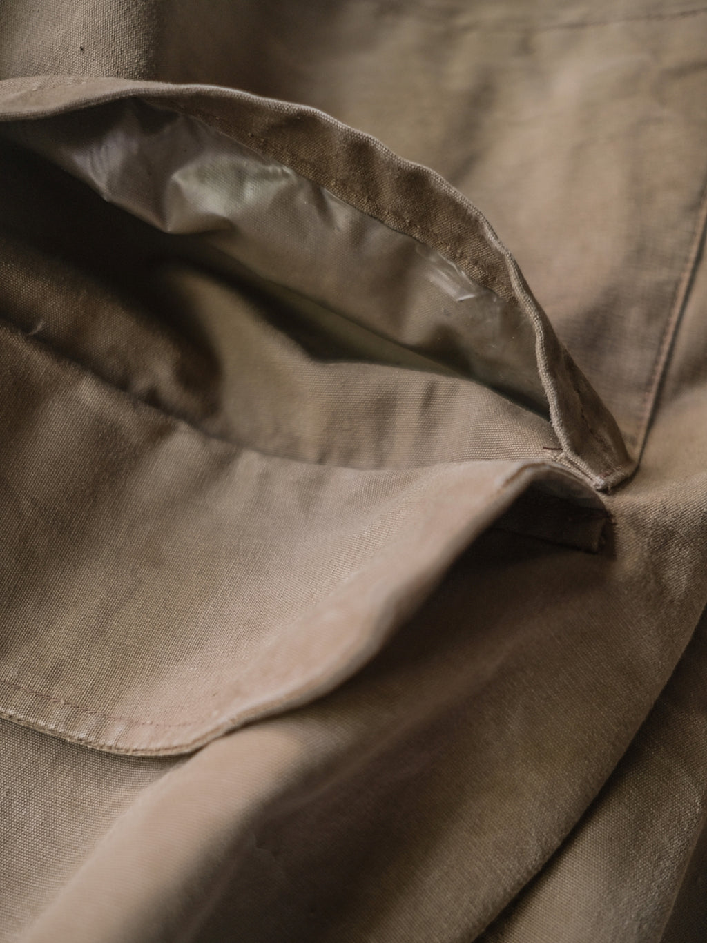 1950's French Canvas Hunting Jacket / 法國 帆布狩獵外套