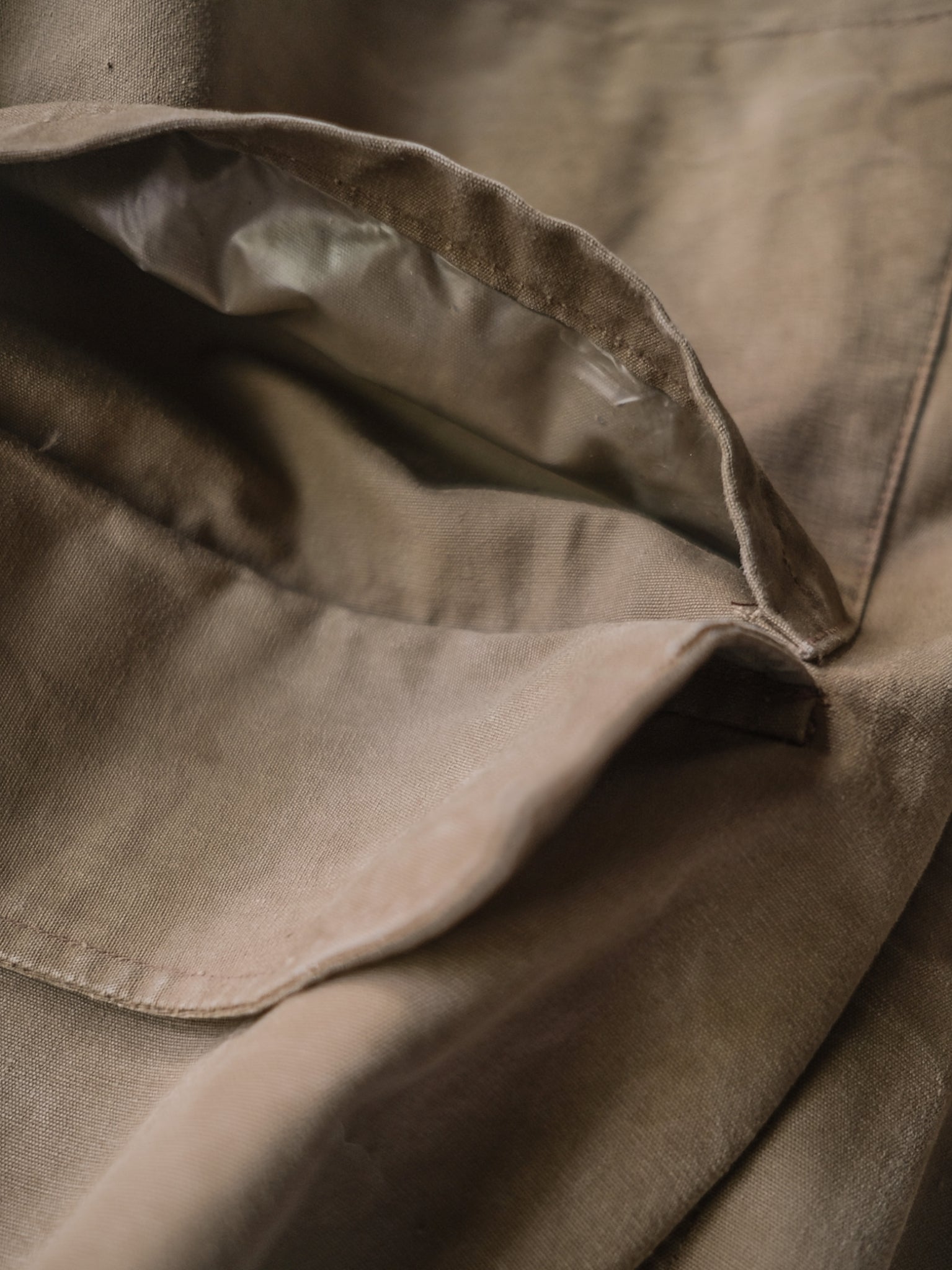 1950's French Canvas Hunting Jacket / 法國 帆布狩獵外套