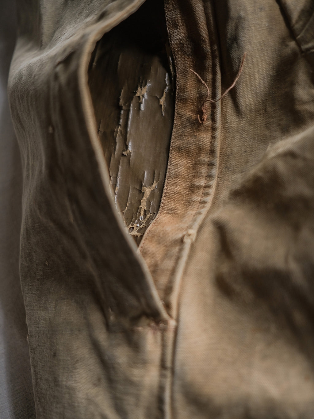 1950's French Canvas Hunting Jacket / 法國 帆布狩獵外套