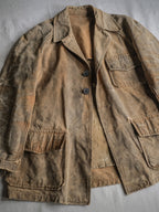 1950's French Canvas Hunting Jacket / 法國 帆布狩獵外套