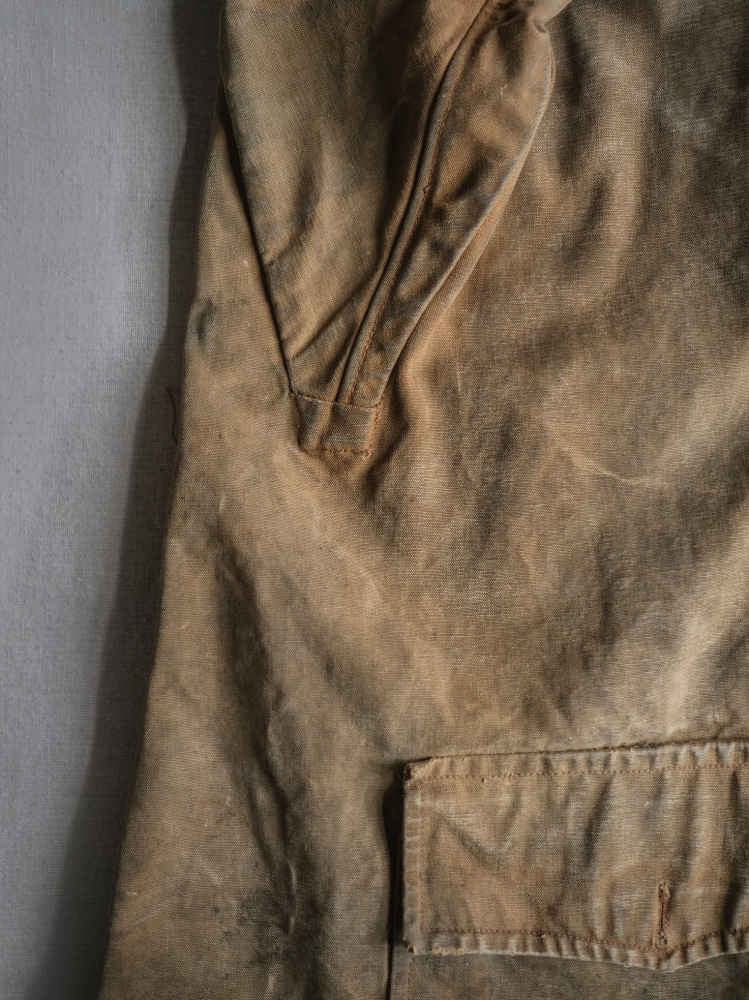 1950's French Canvas Hunting Jacket / 法國 帆布狩獵外套