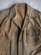 1950's French Canvas Hunting Jacket / 法國 帆布狩獵外套
