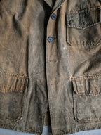 1950's French Canvas Hunting Jacket / 法國 帆布狩獵外套