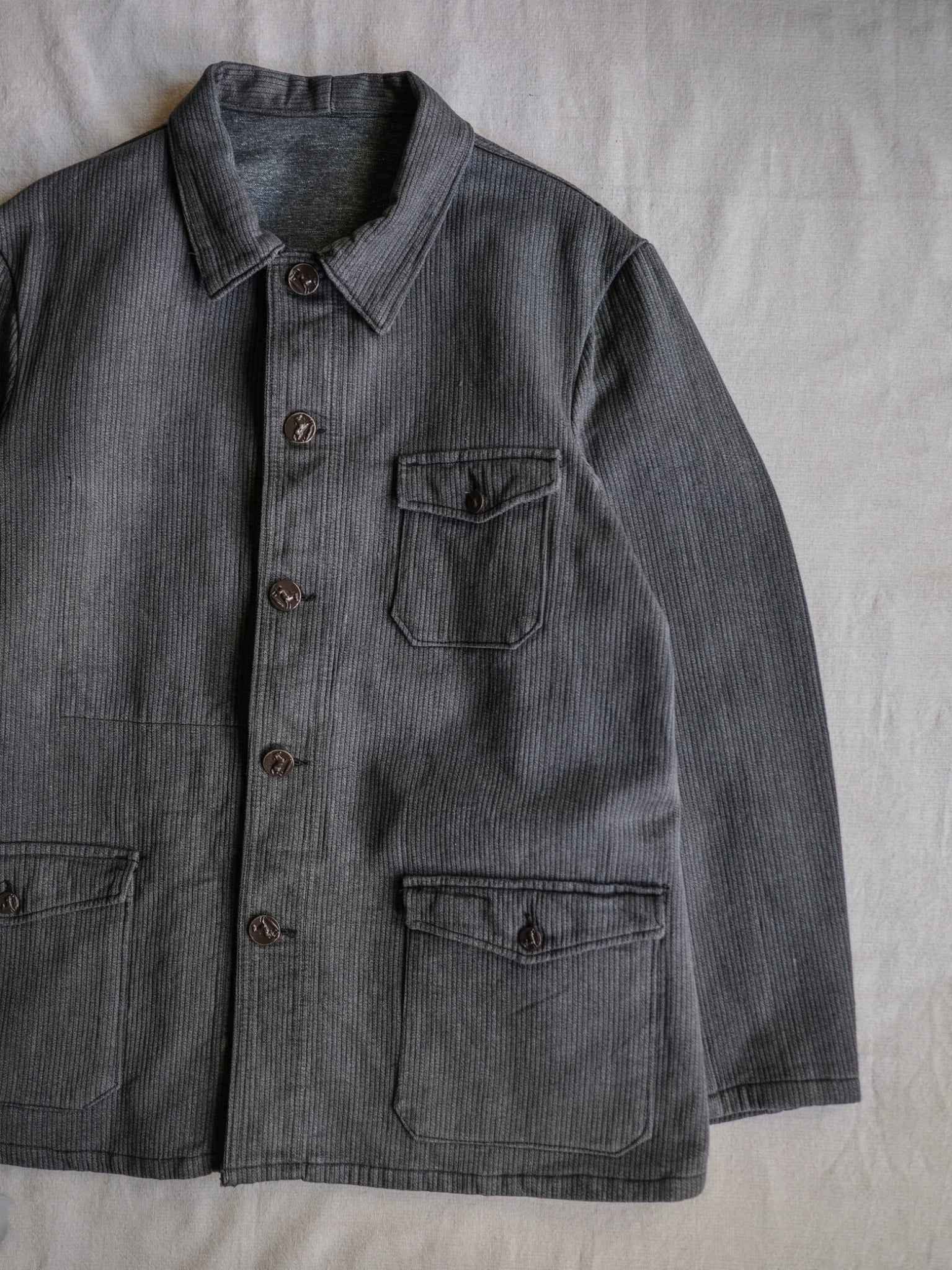 1960’s “Le Tirailleur” French Coutil Hunting Jacket / 法國獵裝外套