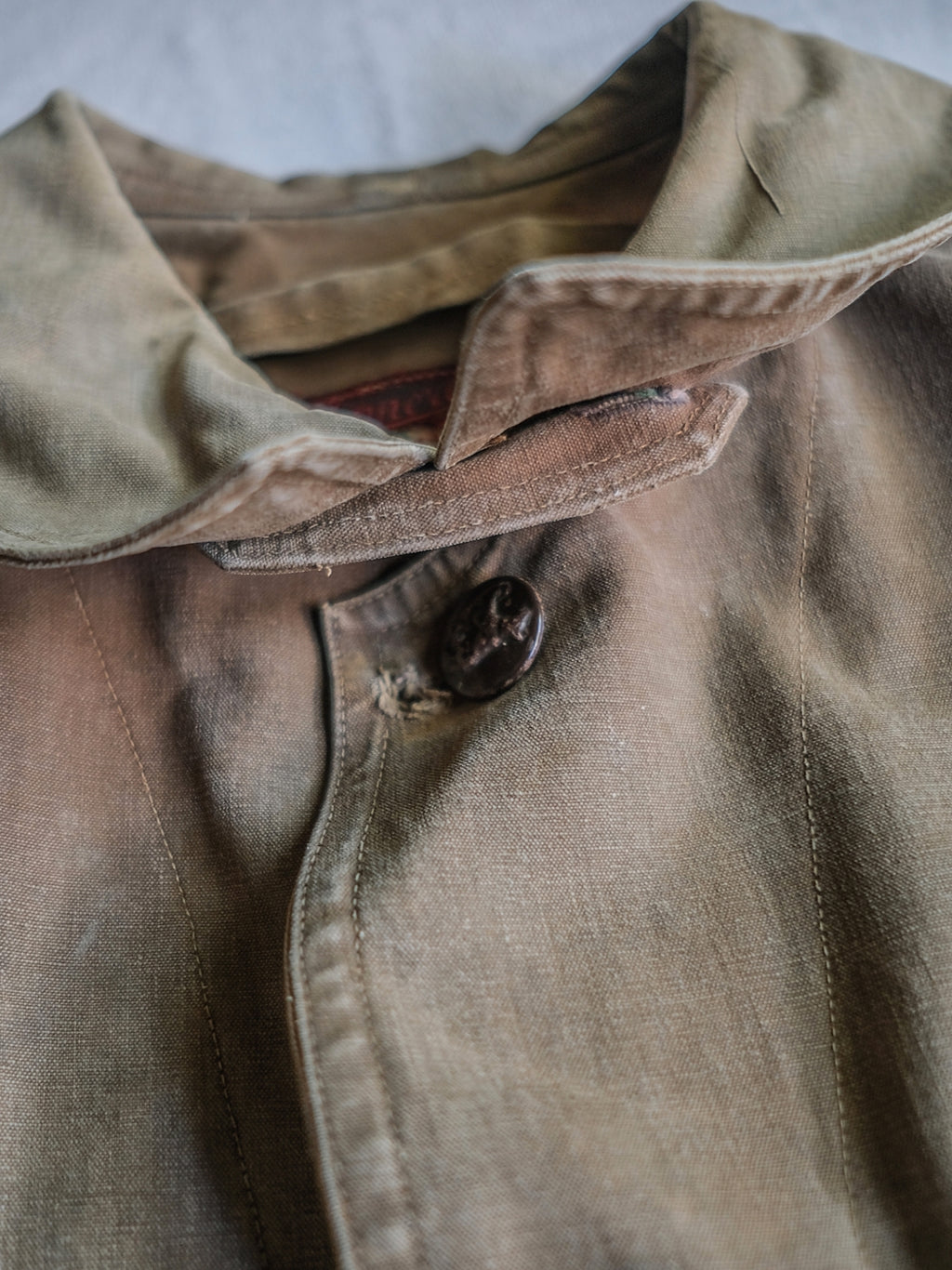 1950’s French Canvas Hunting Jacket / 法國 帆布獵裝外套