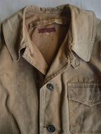 1950’s French Canvas Hunting Jacket / 法國 帆布獵裝外套