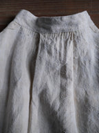 1930’s French Military Bourgeron Linen Button Up Shirt / 法國軍用亞麻鈕扣衫