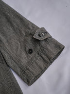 1950’s “HEP” French Salt & Pepper Atelier Coat / 法國椒鹽工作大衣