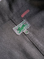 1940’s “LE LAPIN VERT” French Salt & Pepper Atelier Coat / 法國椒鹽工作大衣