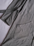 1940’s “LE LAPIN VERT” French Salt & Pepper Atelier Coat / 法國椒鹽工作大衣