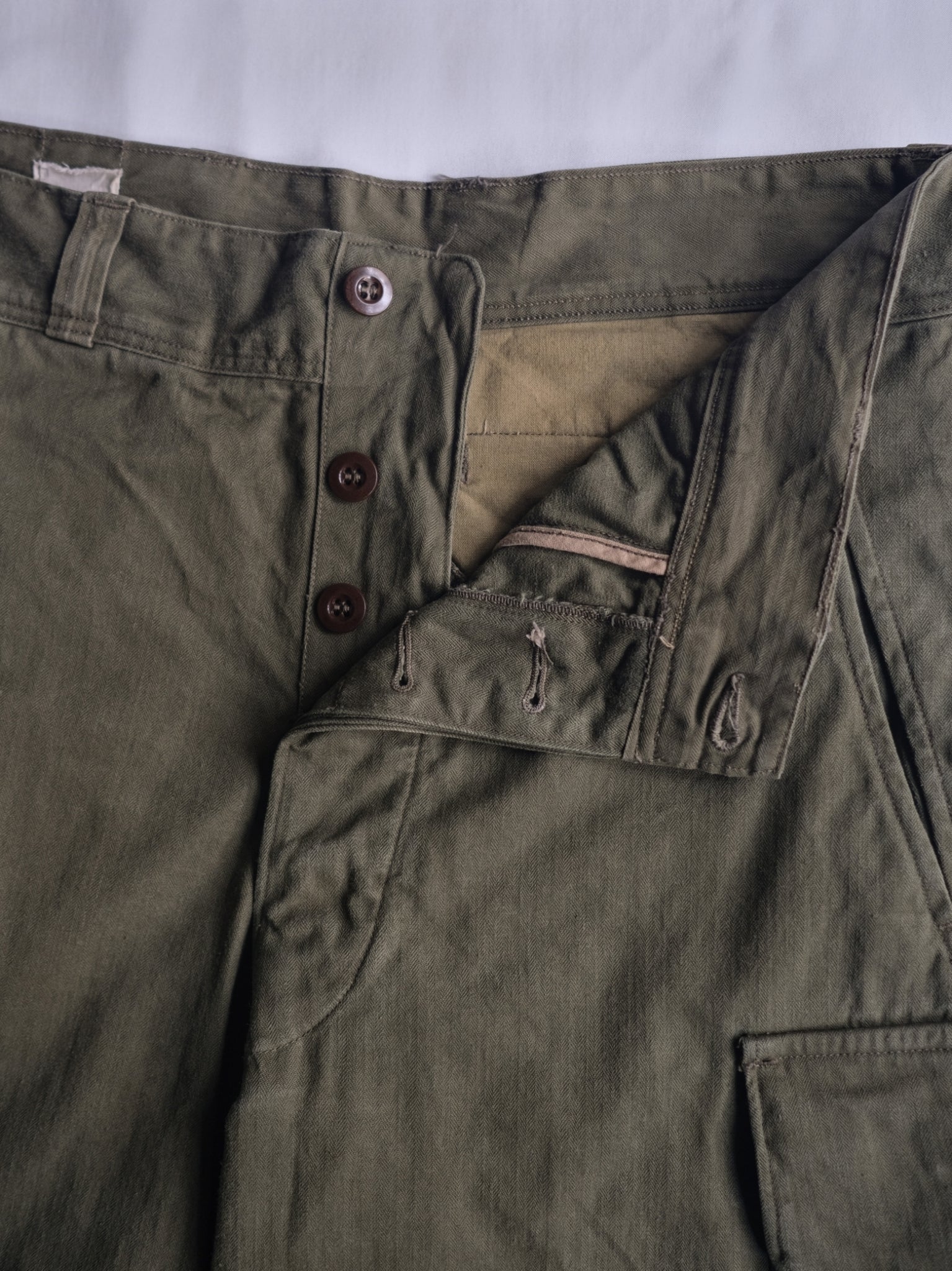 1950-60's French Army M-47 Trousers / 法國軍用 M-47 長褲