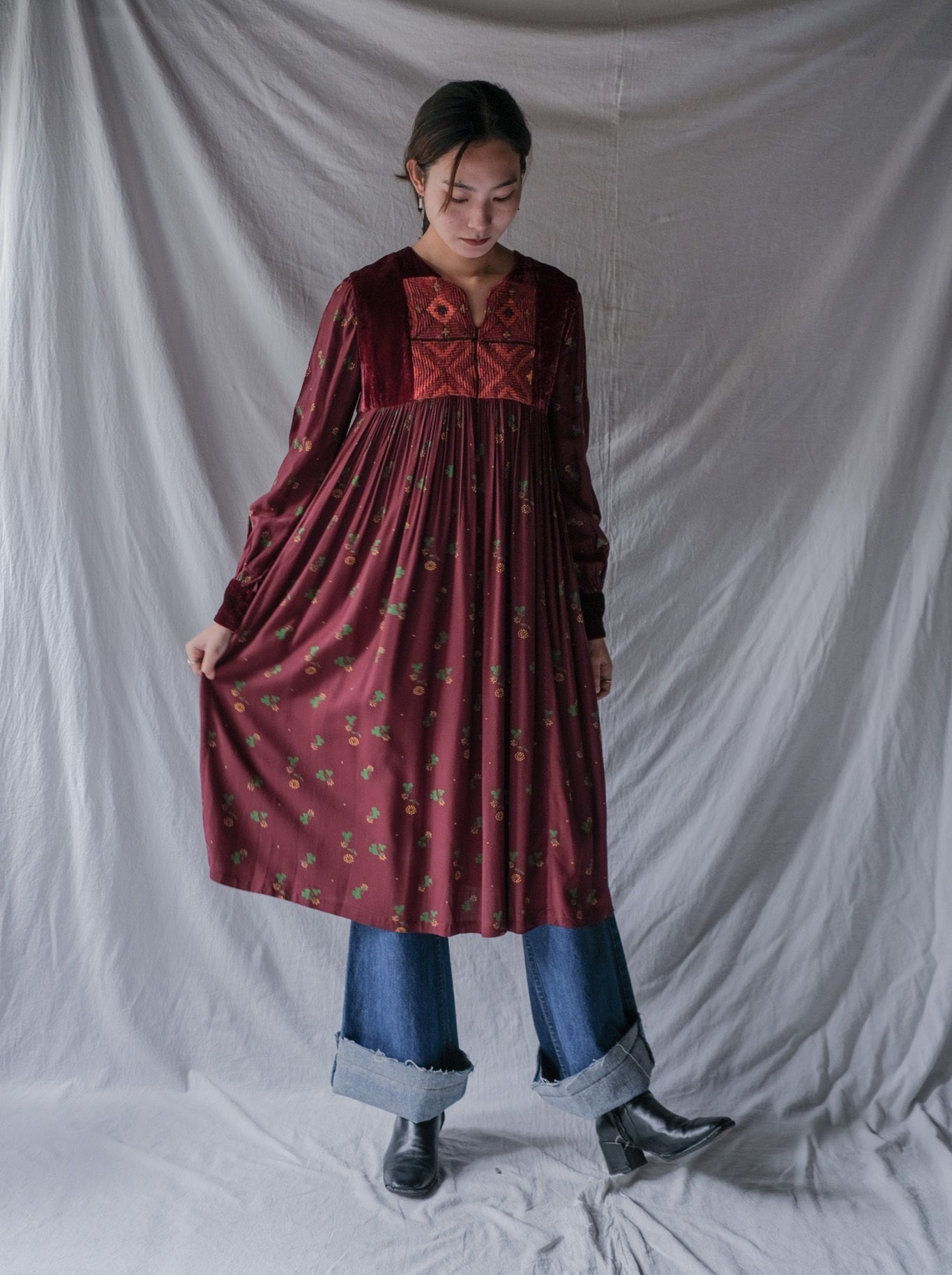 1970’s Afghanistan Folk Dress / 阿富汗民俗洋裝