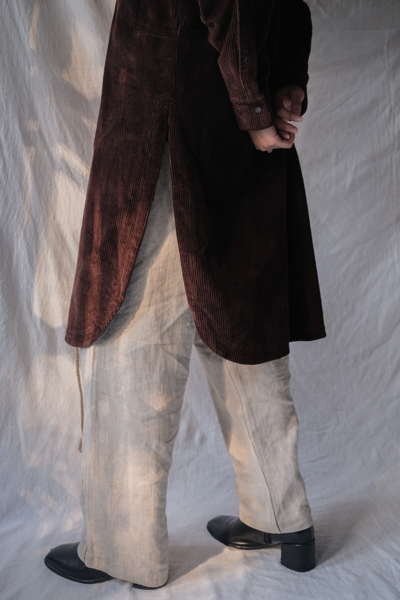 1970’s Europe Corduroy Tunic / 歐洲燈芯絨束腰上衣