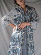 1970’s Floral Print Full Zipper Dress / 印花全拉鍊連身裙