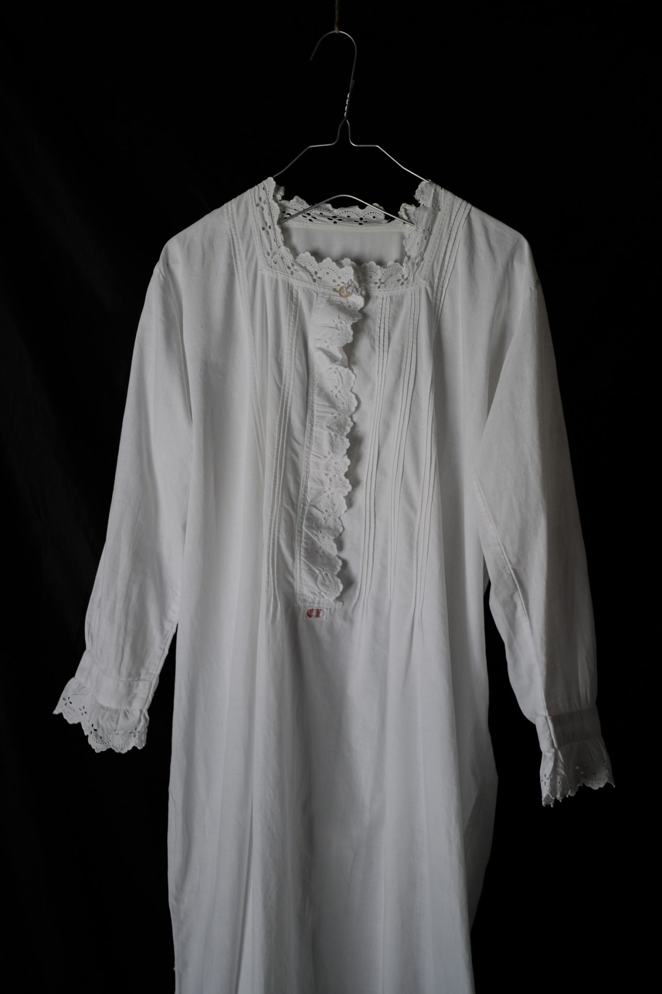 1910-1920’s French Lace Night Dress / 法國蕾絲睡衣洋裝