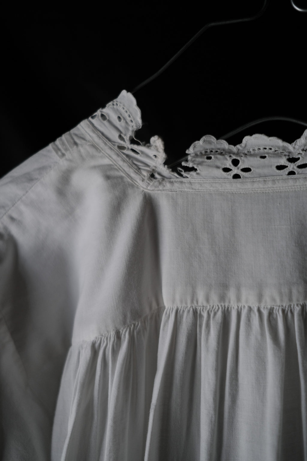 1910-1920’s French Lace Night Dress / 法國蕾絲睡衣洋裝