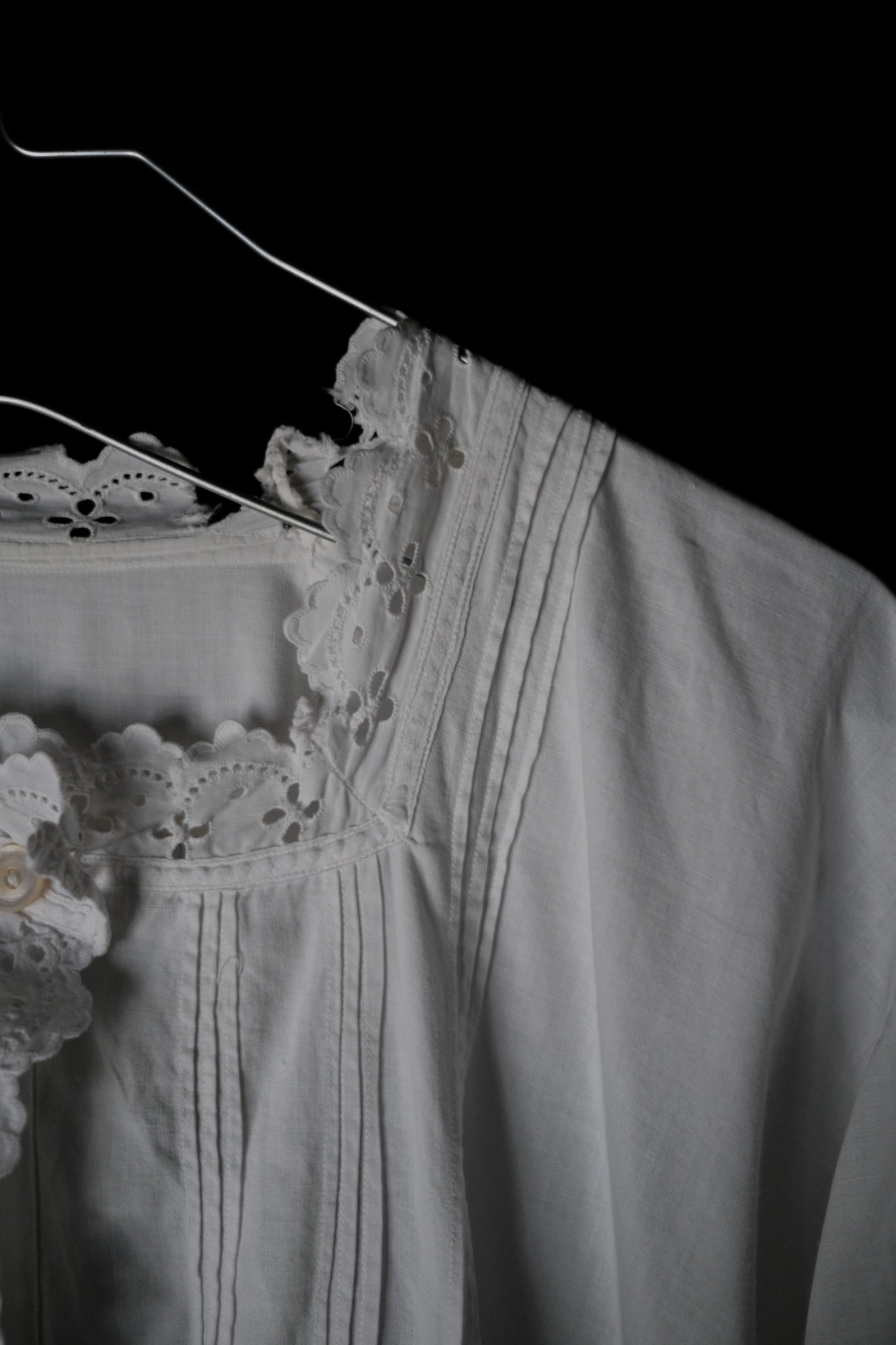 1910-1920’s French Lace Night Dress / 法國蕾絲睡衣洋裝