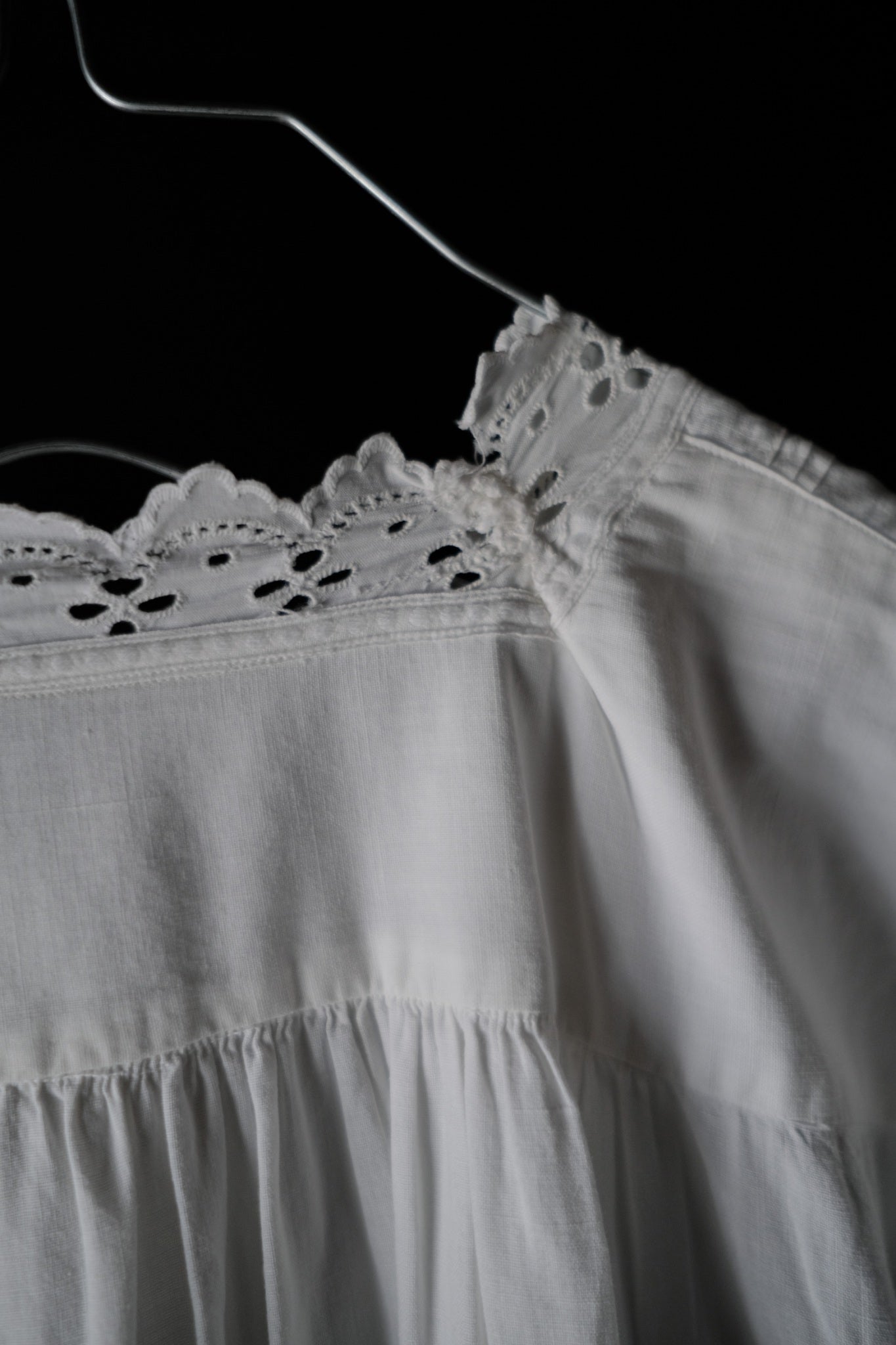 1910-1920’s French Lace Night Dress / 法國蕾絲睡衣洋裝