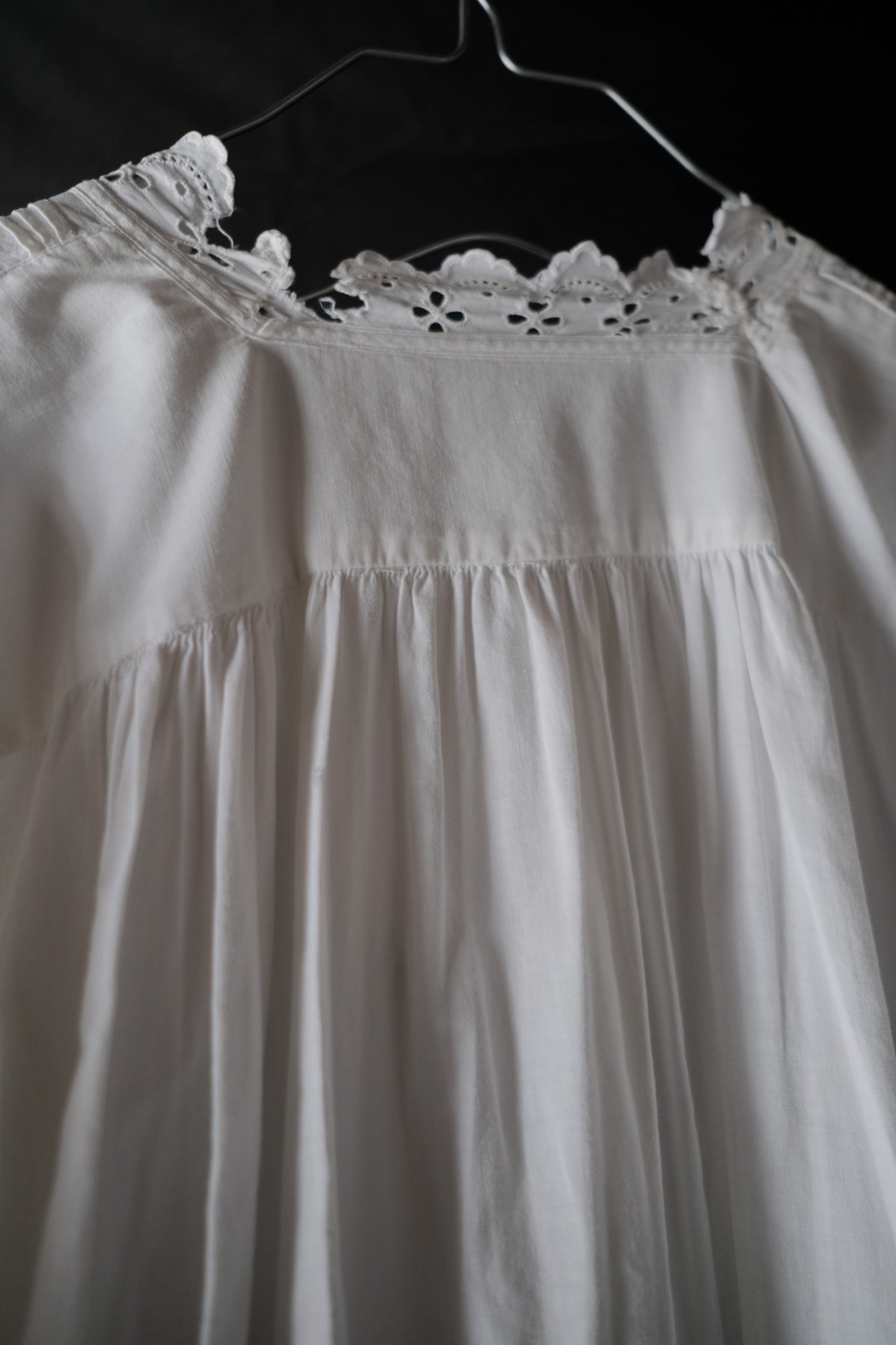1910-1920’s French Lace Night Dress / 法國蕾絲睡衣洋裝