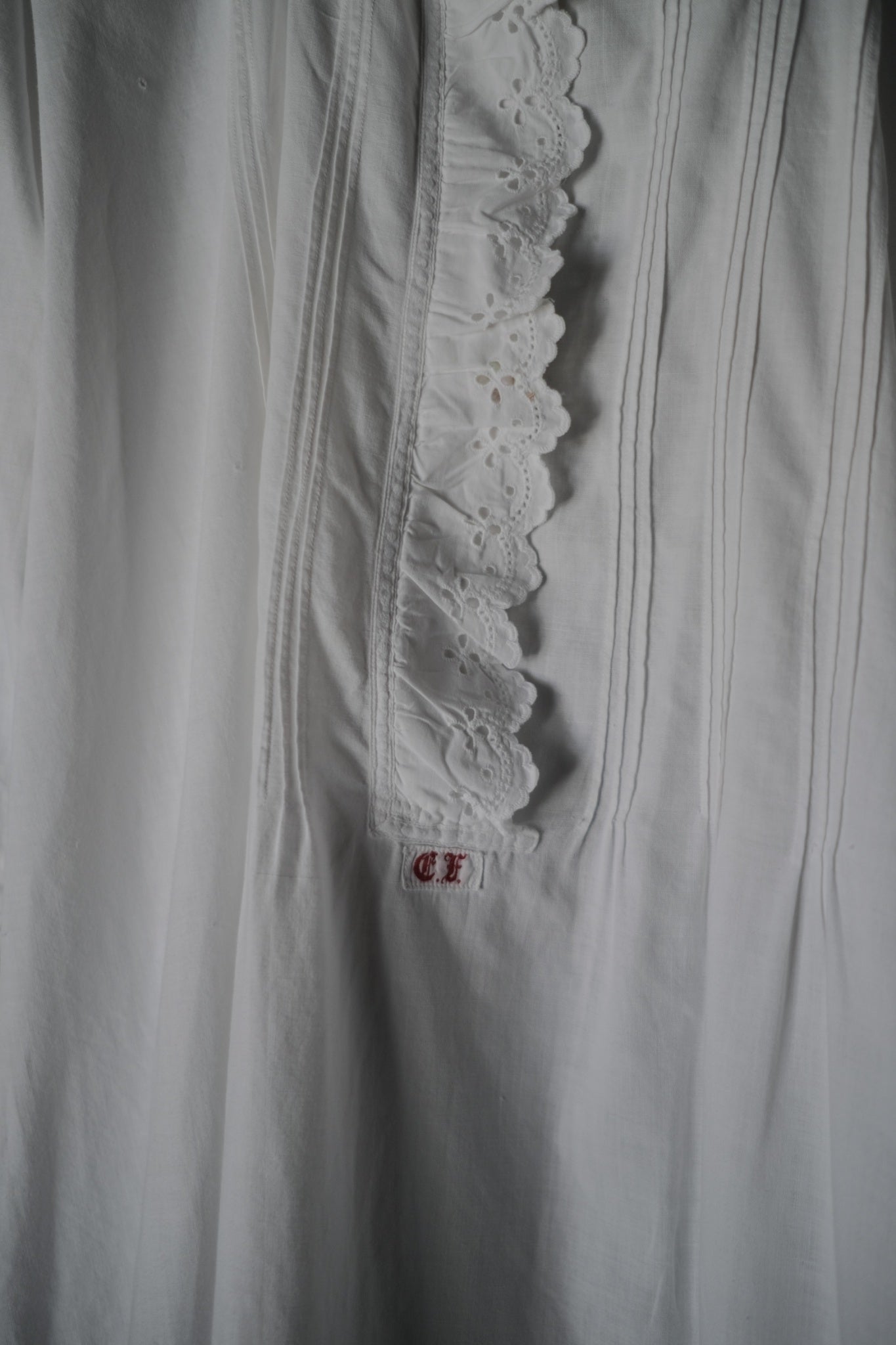 1910-1920’s French Lace Night Dress / 法國蕾絲睡衣洋裝