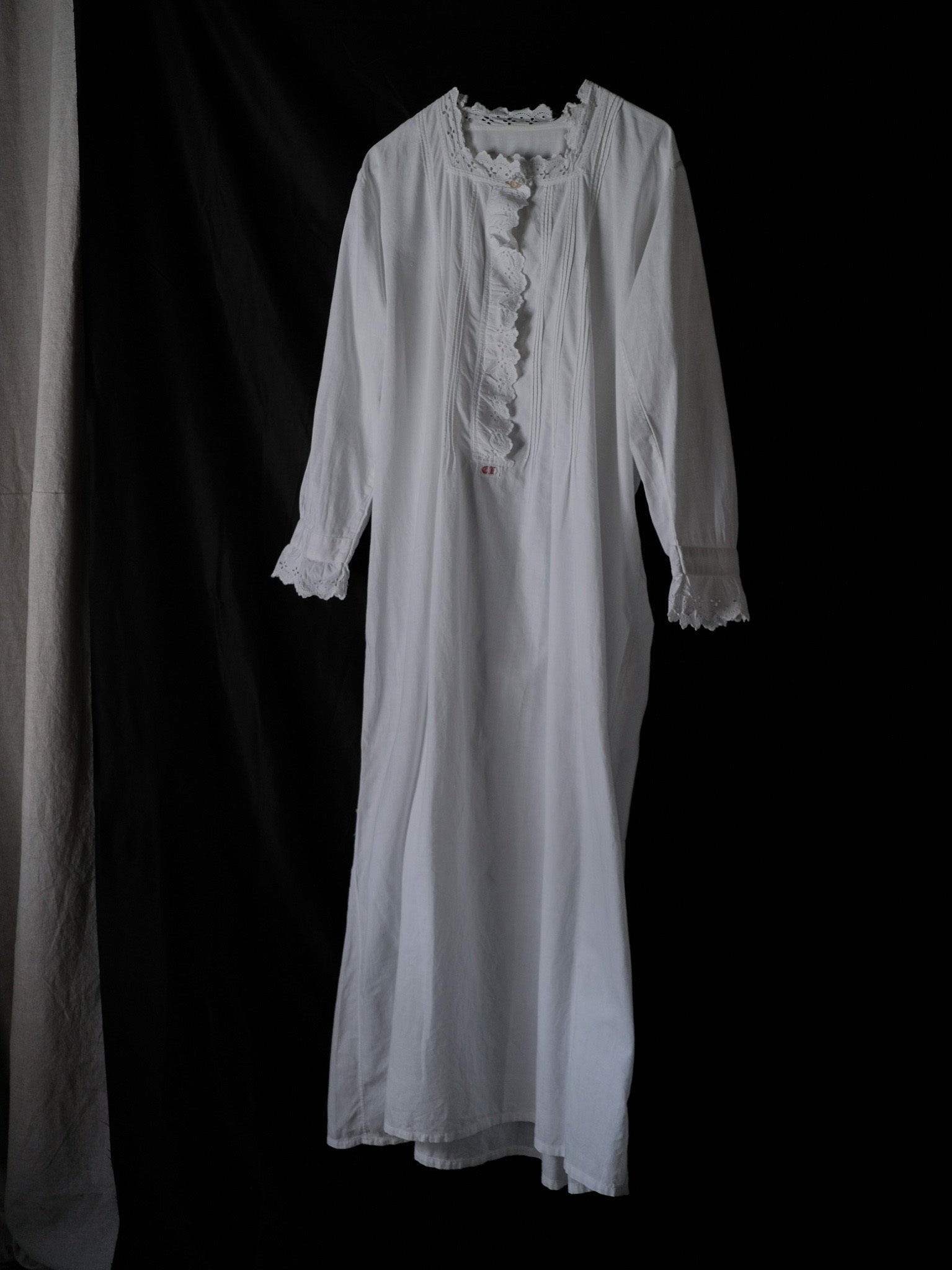 1910-1920’s French Lace Night Dress / 法國蕾絲睡衣洋裝