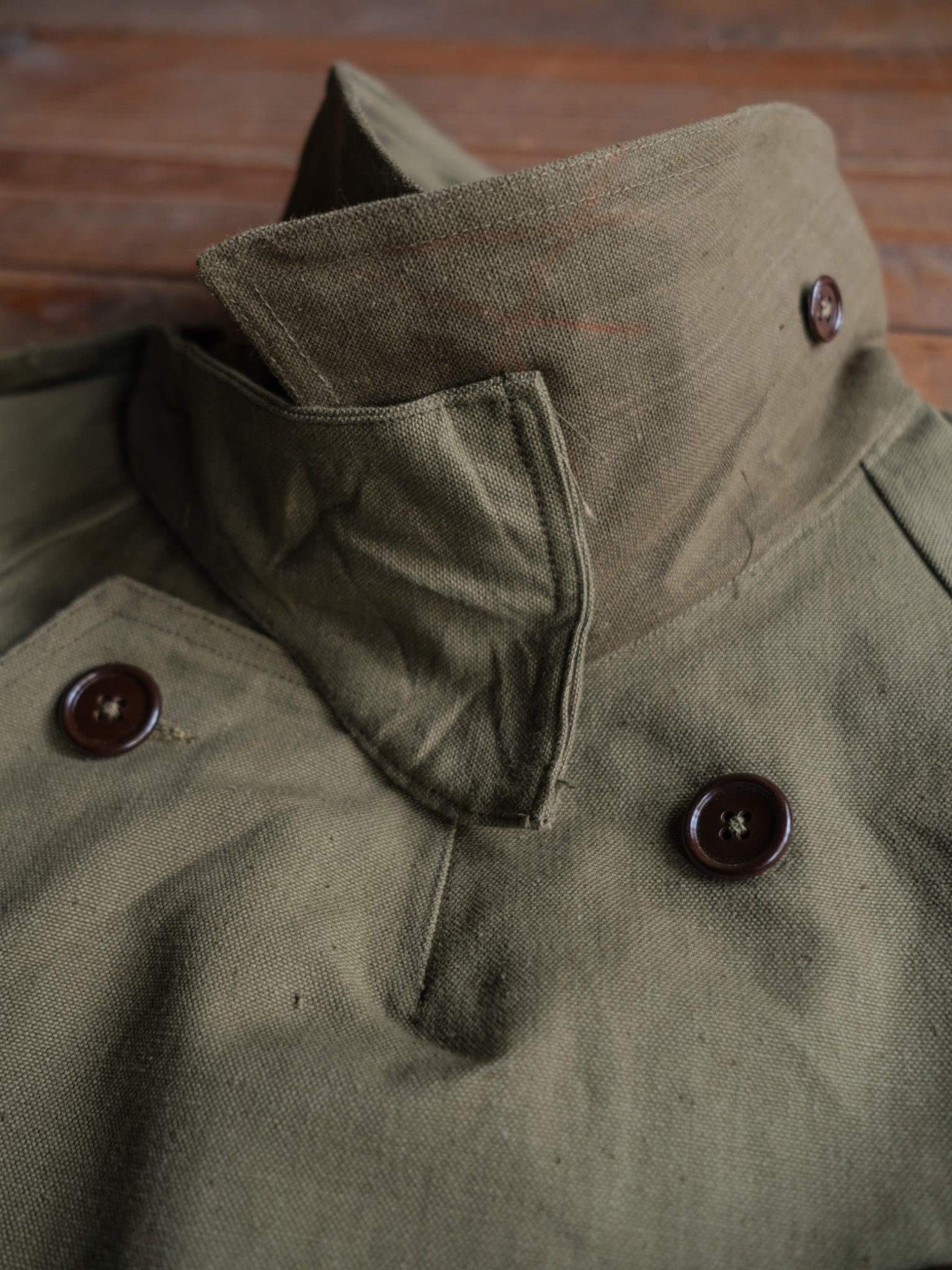 1950’s French Army M38 Motor-rider Jacket 3rd Pattern / 法國陸軍 M38 機車騎士夾克第三版 後期型