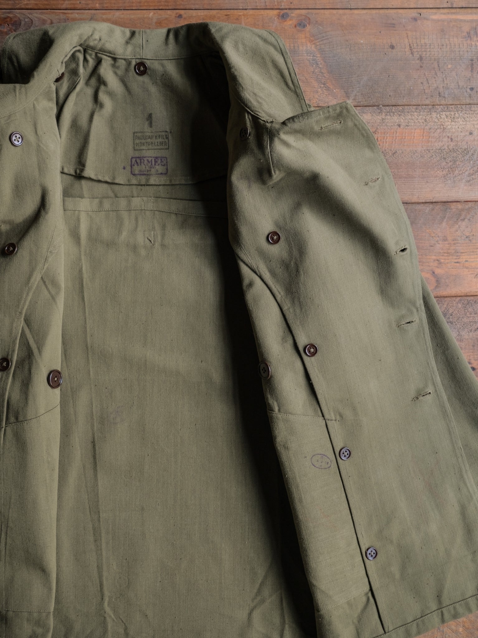 1950’s French Army M38 Motor-rider Jacket 3rd Pattern / 法國陸軍 M38 機車騎士夾克第三版 後期型