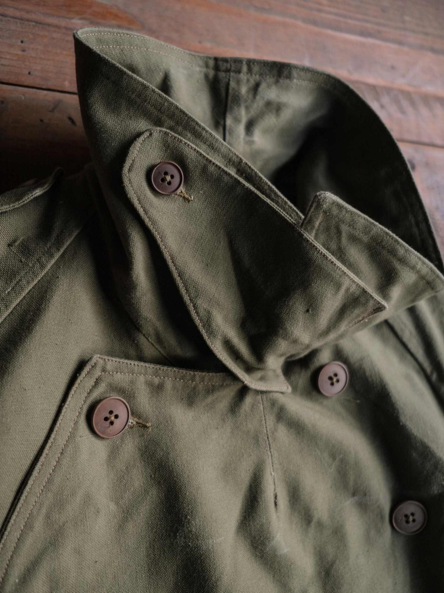 1940-1950’s French Army M38 Motor-rider Jacket 2nd Pattern / 法國陸軍 M38 機車騎士夾克第二版 中期型