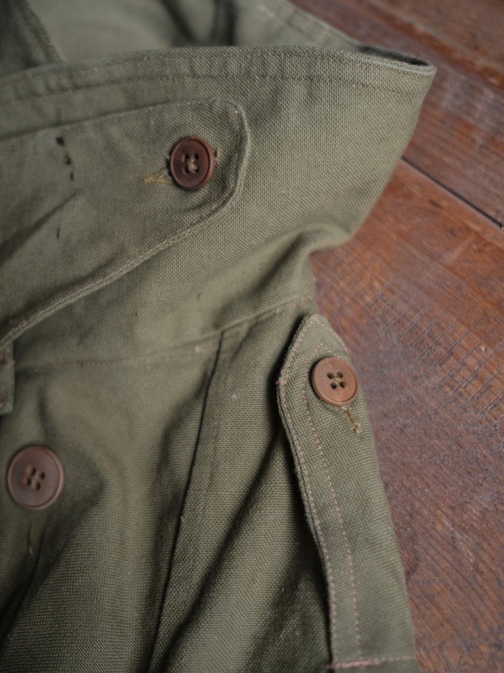 1940-1950’s French Army M38 Motor-rider Jacket 2nd Pattern / 法國陸軍 M38 機車騎士夾克第二版 中期型