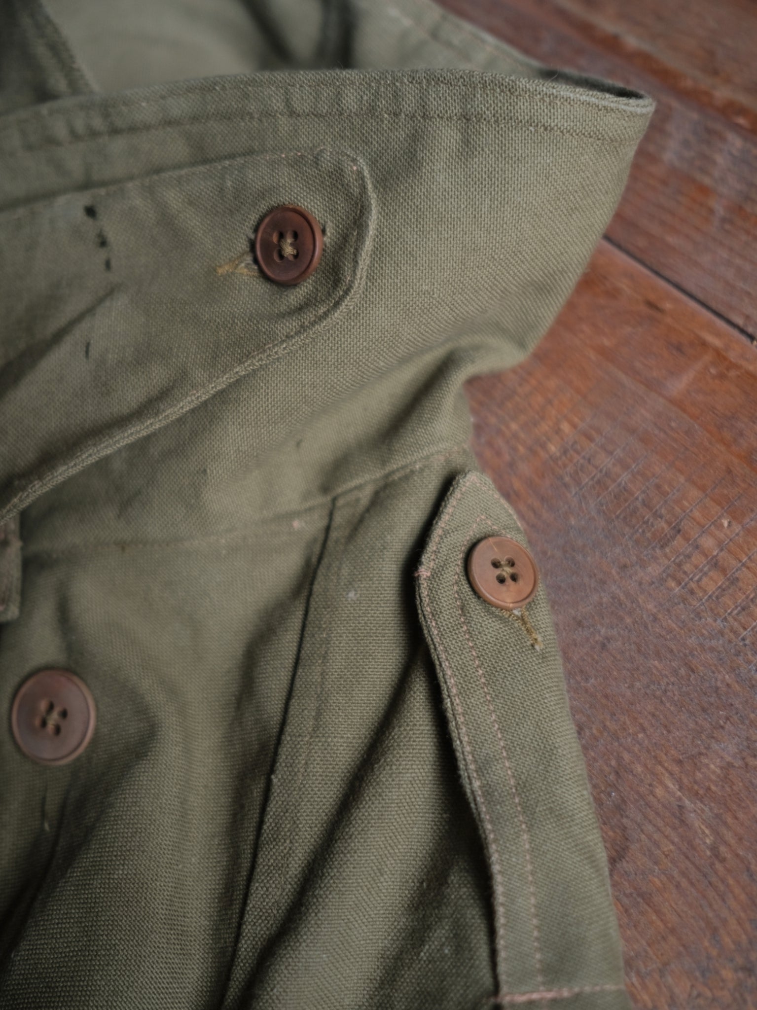 1940-1950’s French Army M38 Motor-rider Jacket 2nd Pattern / 法國陸軍 M38 機車騎士夾克第二版 中期型