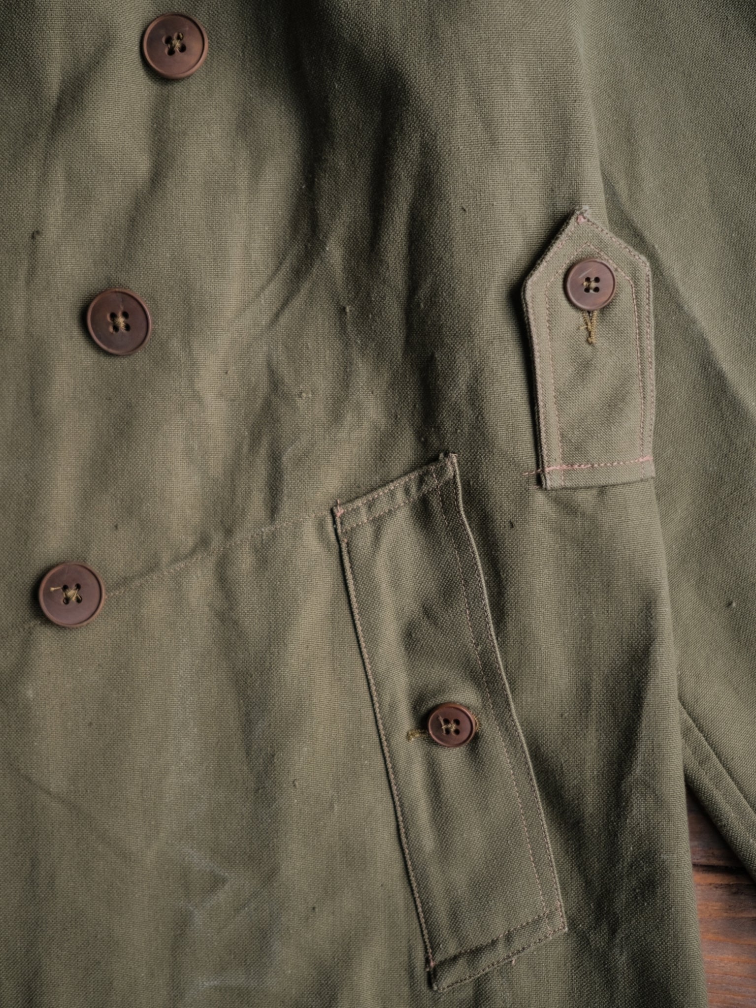 1940-1950’s French Army M38 Motor-rider Jacket 2nd Pattern / 法國陸軍 M38 機車騎士夾克第二版 中期型