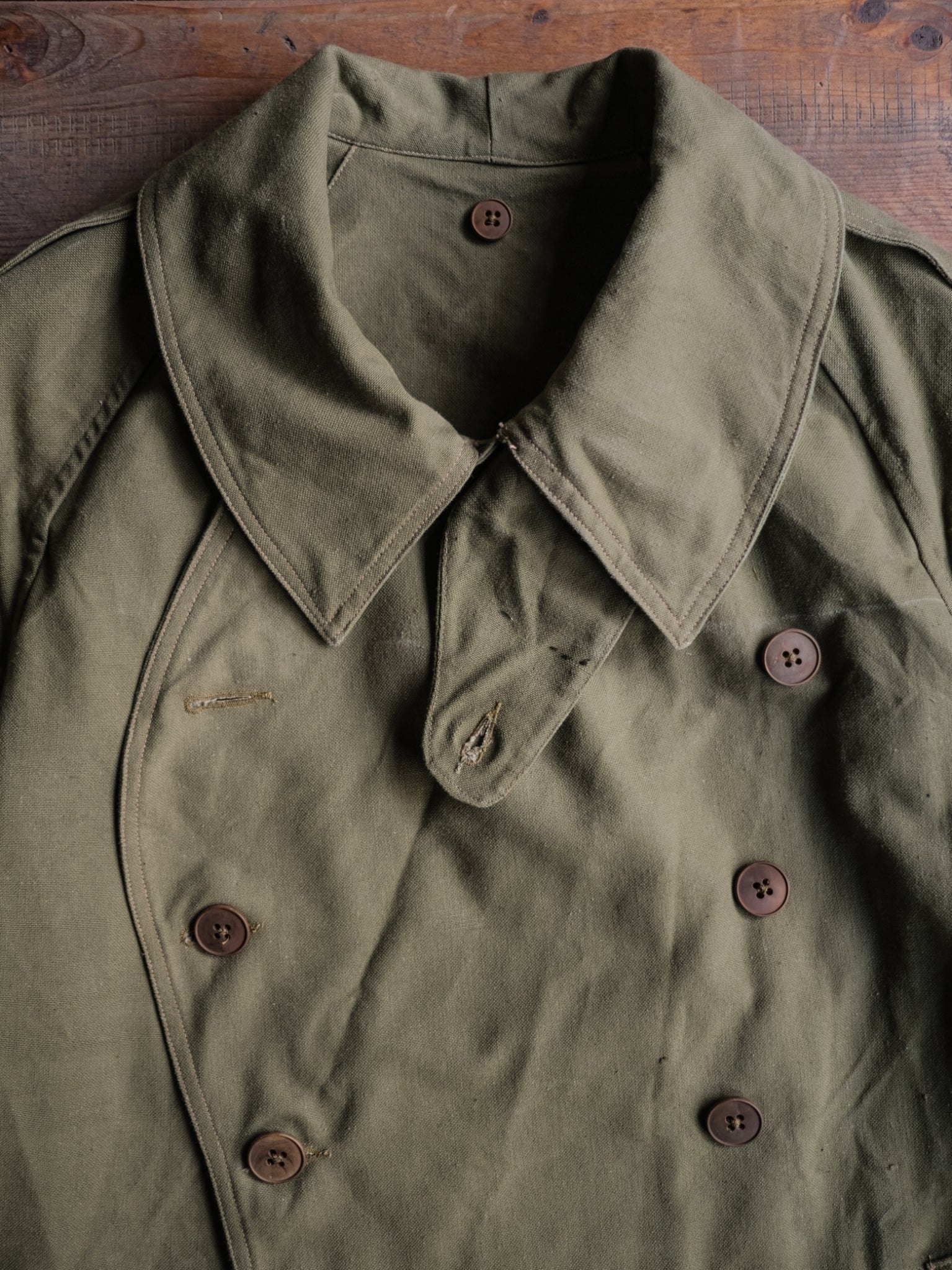 1940-1950’s French Army M38 Motor-rider Jacket 2nd Pattern / 法國陸軍 M38 機車騎士夾克第二版 中期型
